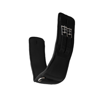 Neopren-Dressurgurt Varna ohne Elastik Horze Schwarz Neopren-Dressurgurt Varna ohne Elastik Horze Schwarz