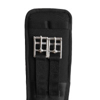 Neopren-Dressurgurt Varna ohne Elastik Horze Schwarz