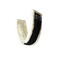 Dressurgurt Tartu aus Neopren mit nicht abnehmbarem Kunstfell Horze Schwarz Dressurgurt Tartu aus Neopren mit nicht abnehmbarem Kunstfell Horze Schwarz
