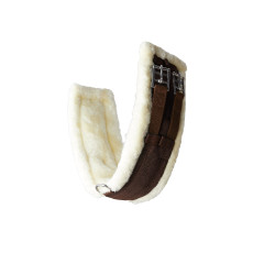 Dressurgurt Tartu aus Neopren mit nicht abnehmbarem Kunstfell Horze Dressurgurt Tartu aus Neopren mit nicht abnehmbarem Kunstfell Horze
