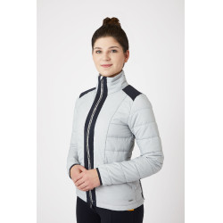 Reitjacke Cameron Damen Horze Grauer Hafennebel Reitjacke Cameron Damen Horze Grauer Hafennebel