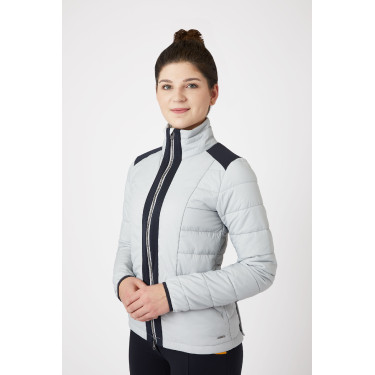 Reitjacke Cameron Damen Horze Grauer Hafennebel Reitjacke Cameron Damen Horze Grauer Hafennebel