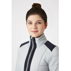 Reitjacke Cameron Damen Horze Grauer Hafennebel Reitjacke Cameron Damen Horze Grauer Hafennebel