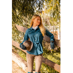 Alyssa Damen-Overshirt Horze Blau Legion Alyssa Damen-Overshirt Horze Blau Legion