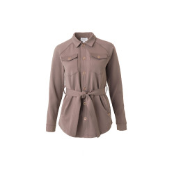 Alyssa Damen-Overshirt Horze Eisengraubraun
