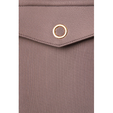 Alyssa Damen-Overshirt Horze Eisengraubraun