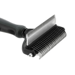 **2-in-1 Hippotonic Fellpflegebürste und Striegel** **2-in-1 Hippotonic Fellpflegebürste und Striegel**