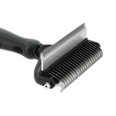 **2-in-1 Hippotonic Fellpflegebürste und Striegel** **2-in-1 Hippotonic Fellpflegebürste und Striegel**