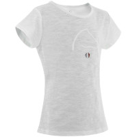 T-shirt Equithème Claire Enfant Blanc