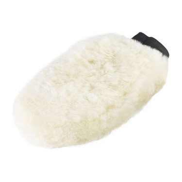 Horze Striegelhandschuh Weiß Wei&amp;szlig;