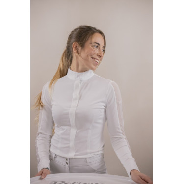 Wettkampf-Poloshirt Pénélope Las Honey langärmelig Wettkampf-Poloshirt Pénélope Las Honey langärmelig