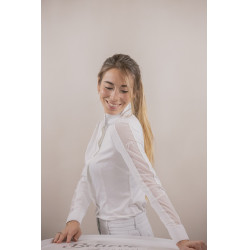 Wettkampf-Poloshirt Pénélope Las Honey langärmelig Wettkampf-Poloshirt Pénélope Las Honey langärmelig