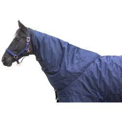 Hoher Halsabdeckung für RugBe 200 Covalliero Dunkelmarineblau