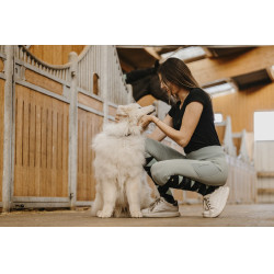 Pull-on Equithème Flora Silikon-Vollbesatz Salbeigrün Gr&uuml;n