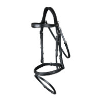 Kombiniertes Reithalfter mit Karabiner Dy'on Working Schwarz Kombiniertes Reithalfter mit Karabiner Dy'on Working Schwarz