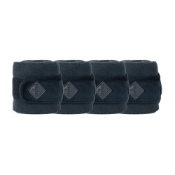 Polar-Fleece-Polo-Bandagen Basic Velvet Kentucky Schwarz