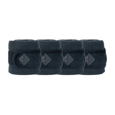 Polar-Fleece-Polo-Bandagen Basic Velvet Kentucky Schwarz