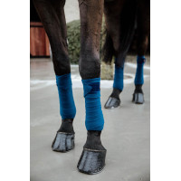 Polar-Fleece-Polo-Bandagen Basic Velvet Kentucky Marineblau