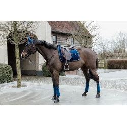 Polar-Fleece-Polo-Bandagen Basic Velvet Kentucky Marineblau Polar-Fleece-Polo-Bandagen Basic Velvet Kentucky Marineblau