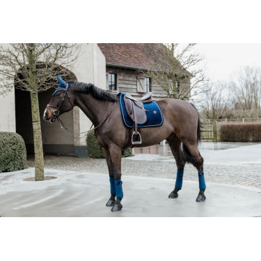 Polar-Fleece-Polo-Bandagen Basic Velvet Kentucky Marineblau Polar-Fleece-Polo-Bandagen Basic Velvet Kentucky Marineblau