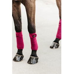 Polo Bandagen Polar Fleece Velvet Kentucky Fuchsie Rosa