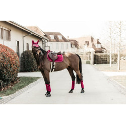 Polo Bandagen Polar Fleece Velvet Kentucky Fuchsie Rosa