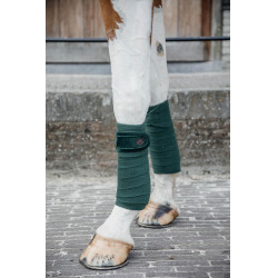 Polo-Bandagen Polar Fleece Velvet Pearls Kentucky Tannengrün