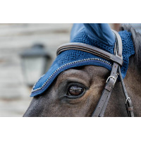 Bonnet Wellington Velvet Pearls Kentucky Beige