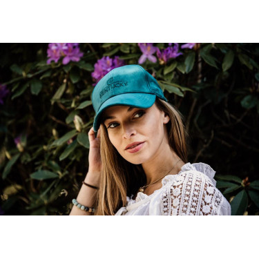 Baseballkappe Samt Kentucky Smaragd Gr&uuml;n