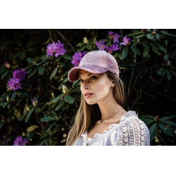 Baseballkappe Samt Kentucky Altrosa Baseballkappe Samt Kentucky Altrosa