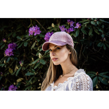 Baseballkappe Samt Kentucky Altrosa Baseballkappe Samt Kentucky Altrosa