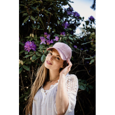 Baseballkappe Samt Kentucky Altrosa Baseballkappe Samt Kentucky Altrosa