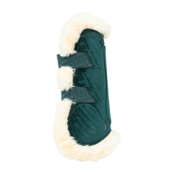 Gamaschen Bamboo Elastique Velvet veganes Lammfell Kentucky Dunkelgrün Gr&amp;amp;amp;amp;amp;amp;amp;amp;uuml;n