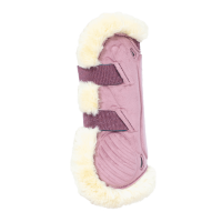 Guêtres Bamboo Élastique Velvet mouton vegan Kentucky Bordeaux