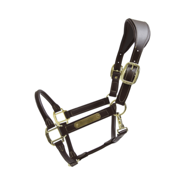 Anatomisches Lederhalfter Kentucky Braun Anatomisches Lederhalfter Kentucky Braun