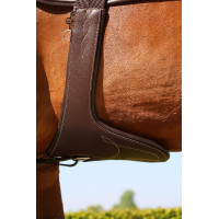 Gurt mit Bauchlatz Kentucky Braun