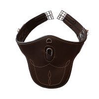 Gurt mit Bauchlatz Kentucky Braun