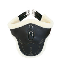 Gurt mit Schaffell Kentucky Schwarz Gurt mit Schaffell Kentucky Schwarz