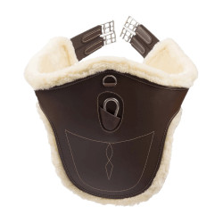 Gurt mit Schaffell Kentucky Braun