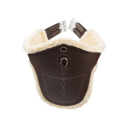 Gurt mit Schaffell Kentucky Braun