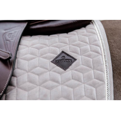 Tapis de selle Basic Velvet jumping Kentucky Beige