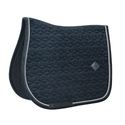 Satteldecke Basic Velvet Jumping Kentucky Schwarz Satteldecke Basic Velvet Jumping Kentucky Schwarz