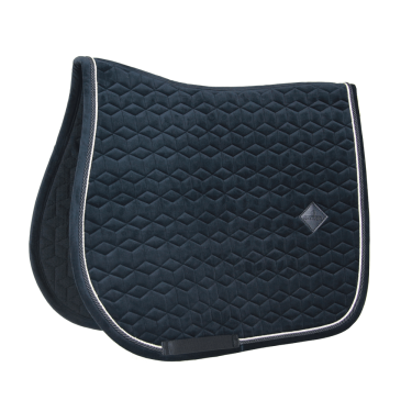 Satteldecke Basic Velvet Jumping Kentucky Schwarz Satteldecke Basic Velvet Jumping Kentucky Schwarz