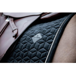 Satteldecke Basic Velvet Jumping Kentucky Schwarz Satteldecke Basic Velvet Jumping Kentucky Schwarz