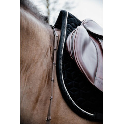 Satteldecke Basic Velvet Jumping Kentucky Schwarz Satteldecke Basic Velvet Jumping Kentucky Schwarz