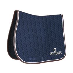 Satteldecke Fishbone Leather Jumping Kentucky Marineblau Satteldecke Fishbone Leather Jumping Kentucky Marineblau