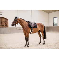 Satteldecke Glitter Rope Jumping Kentucky Schwarz