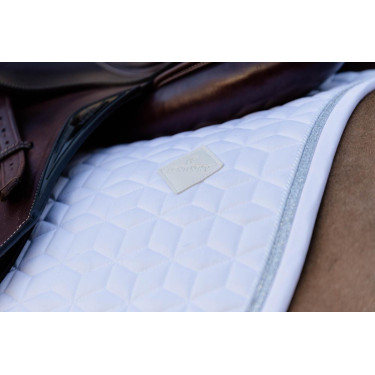 Satteldecke Glitter Rope Jumping Kentucky Weiß Weiß Satteldecke Glitter Rope Jumping Kentucky Weiß Weiß