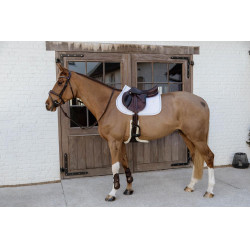 Satteldecke Glitter Rope Jumping Kentucky Weiß Weiß Satteldecke Glitter Rope Jumping Kentucky Weiß Weiß