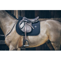Satteldecke Pearls Jumping Kentucky Schwarz Satteldecke Pearls Jumping Kentucky Schwarz